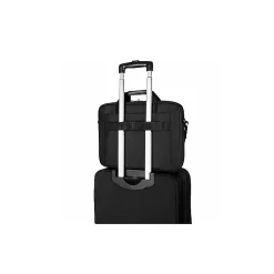 Classic Slim Laptop Briefcase, Black Polyester (TCT027US)<Targus New