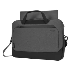 Cypress Laptop Briefcase, Light Gray Fabric (TBT92602GL)<Targus