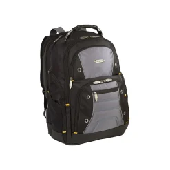 Targus Drifter II Laptop Backpack, Black/Gray (TAR-TSB239US)