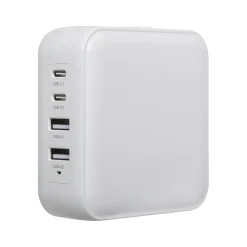 PowerElite USB Type-C/USB Type-A 100W Universal Wall Charger, White (APA10906US)<Targus