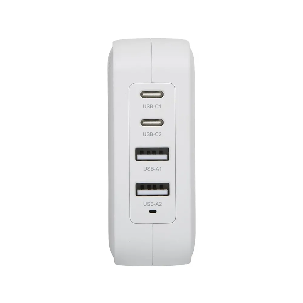PowerElite USB Type-C/USB Type-A 100W Universal Wall Charger, White (APA10906US)<Targus