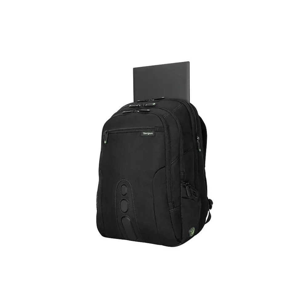 Targus Spruce EcoSmart Laptop Backpack, Black Fabric (TBB 019US)