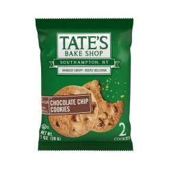 Tates Bake Shop Tate's Bake Shop Chocolate Chip Cookies, 1 oz, 32/Carton (TBS07134)