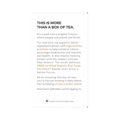 Tazo Refresh Mint Herbal Tea, Tea Bag, 0.67 Oz., 16/Box (10794522003508)