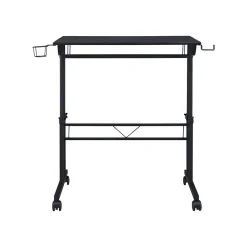 Corner Desks*Techni Mobili 36" Mobile Desk, Black (RTA-3800SU-BK)