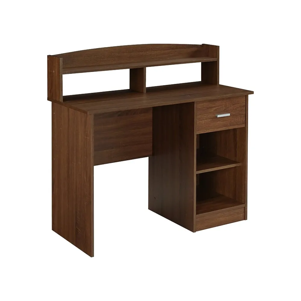 Office Desks*Techni Mobili 41" Table Desk, Oak (RTA-8409-OAK)