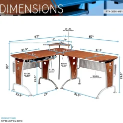 L-Desks*Techni Mobili Deluxe 57