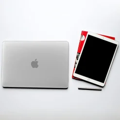 Hard-Shell Laptop Case with Keyboard Cover and Screen Protector, Clear, Plastic (TP-CYCL-MA13ST)<TechProtectus