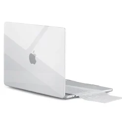 Hard-Shell Laptop Sleeve with Keyboard Cover, Crystal Clear, (TP-CYC-K-MA13M2)<TechProtectus Clearance