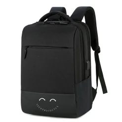 Laptop Backpack, Black, Nylon (TP-BK-BP15)<TechProtectus Sale