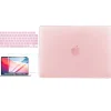 Laptop Case with Keyboard Cover and Screen Protector, Pink, Plastic (TP-RQ-K-MP16M1X)<TechProtectus