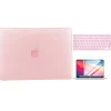 Laptop Case with Keyboard Cover and Screen Protector, Rose Quartz, Plastic (TP-RQ-K-MP14M1)<TechProtectus Hot