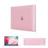 Laptop Case with Keyboard Cover and Screen Protector, Rose Quartz, Plastic (TP-RQ-K-MP13M1)<TechProtectus