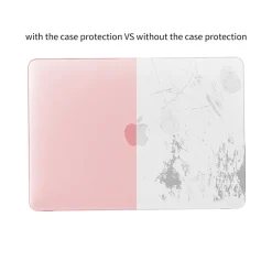 Laptop Case with Keyboard Cover and Screen Protector, Rose Quartz, Plastic (TP-RQ-K-MP13M1)<TechProtectus