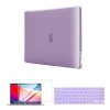 Laptop Case with Keyboard Cover and Screen Protector, Light Purple, Plastic (TP-LP-K-MP13M1)<TechProtectus