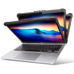 Rugged Laptop Case Black, Plastic (TP-RCL-MP13MA)<TechProtectus