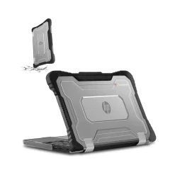 ShockProof 11.6" Laptop Case for HP G8 EE Chromebook, Shock-Absorbing, Black (TP-HP-G8)<TechProtectus Hot