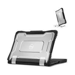 ShockProof 11.6" Laptop Case for Dell 3110 Chromebook, Shock-Absorbing, Black (TP-CL-DE3110)<TechProtectus Sale