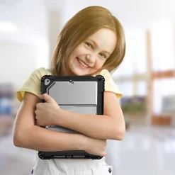 Ultra Light Rugged Laptop Case, Black, Plastic (TP-BK-IP10.2C)<TechProtectus New