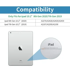 Ultra Light Rugged Laptop Case, Black, Plastic (TP-BK-IP10.2C)<TechProtectus New