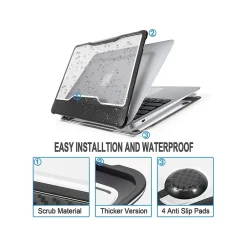 Ultra Light Laptop Case, Clear, Plastic (TP-HCL-MA13M1)<TechProtectus Best