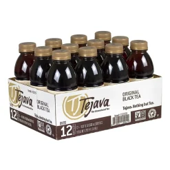 Tejava Original Unsweetened Black Tea, 16.9 Fl. oz., 12/Pack (313-00005)