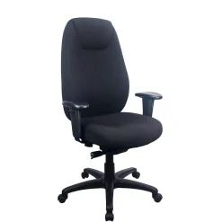 Office Chairs*Tempur-Pedic Ergonomic Fabric Swivel Computer and Desk Chair, Black (TP6400-BLK)