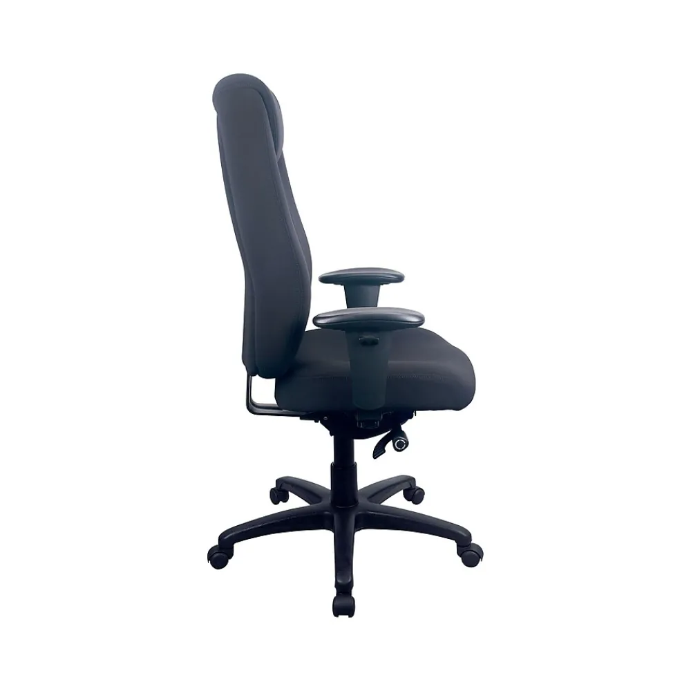 Office Chairs*Tempur-Pedic Ergonomic Fabric Swivel Computer and Desk Chair, Black (TP6400-BLK)