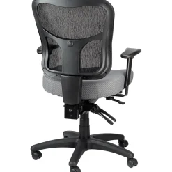 Office Chairs*Tempur-Pedic ® Ergonomic Mesh Mid-Back Task Chair, Gray (TP8000-GREY)