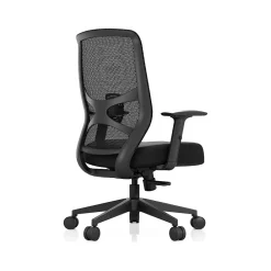 Office Chairs*Tempur-Pedic ProTask Mesh/Fabric Swivel Executive Task Chair, Black (TP-PROTASK-BLK)