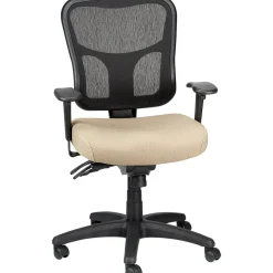 Office Chairs*Tempur-Pedic ® TP8000 Ergonomic Mesh Mid-Back Task Chair, Beige