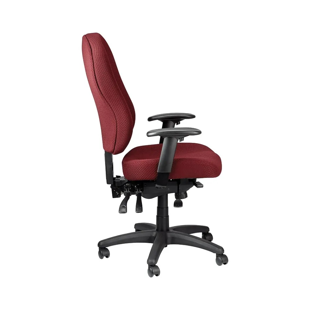Office Chairs*Tempur-Pedic TP4000 Fabric Task Chair, Burgundy (TP4000-BURG)