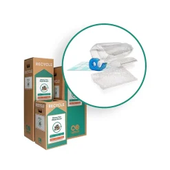 Cardboard Shipping Materials Recycling Box, 22 Gallon, White and Green (791)<TerraCycle Hot