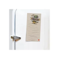 Notepads|TF Publishing Oregon Memo Magnet Pad, 4" x 8", Line Ruled, Kraft, 52 Sheets/Pad, 1 Pad/Pack (99-OREGMP)