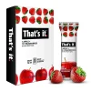 Thats it. THAT'S IT Gluten Free Apple & Strawberry Nutrition Bar, 1.2 oz., 12 Bars/Box (307-00238)