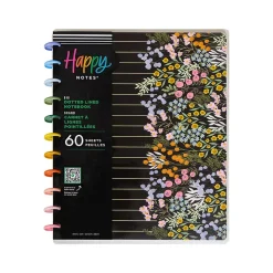 Composition Notebooks|Me & My Big Ideas The Happy Planner Soft Florals Notebook, 8.5" x 11", Dotted, 60 Sheets, Multicolor (NPB-057)