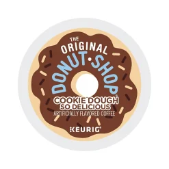 The Original Donut Shop Cookie Dough So Delicious Coffee Keurig® K-Cup® Pods, Light Roast, 96/Carton (5000666665CT)