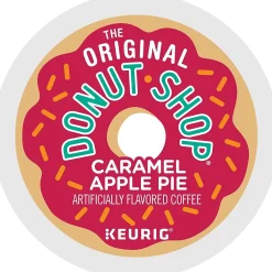 The Original Donut Shop Caramel Apple Pie Coffee, Keurig K-Cup Pod, Light Roast, 24/Carton (5000355500)