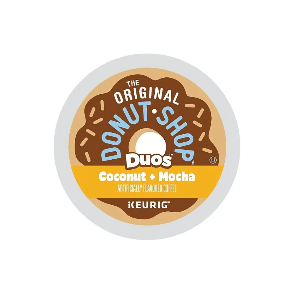 The Original Donut Shop Coconut Mocha Coffee, Medium Roast, 0.34 oz. Keurig® K-Cup® Pods, 24/Box (6248)