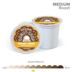 The Original Donut Shop Coconut Mocha Coffee, Medium Roast, 0.34 oz. Keurig® K-Cup® Pods, 24/Box (6248)