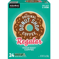 The Original Donut Shop Coffee Keurig® K-Cup® Pods, Medium Roast, 24/Box (60052-101)