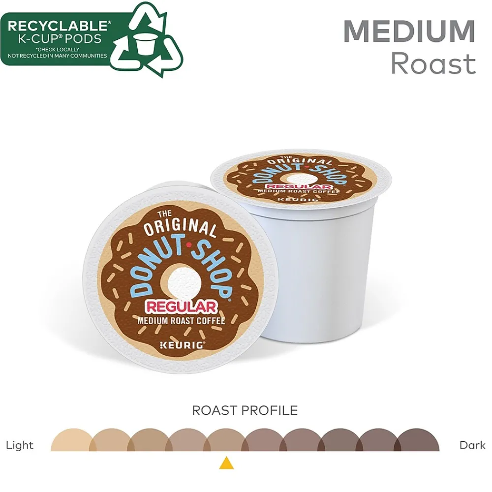 The Original Donut Shop Coffee Keurig® K-Cup® Pods, Medium Roast, 24/Box (60052-101)