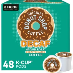 The Original Donut Shop Decaf Coffee Keurig® K-Cup® Pods, Medium Roast, 48/Box (16019-2)