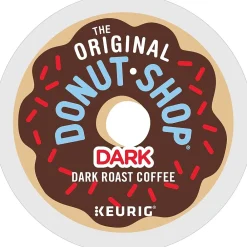 The Original Donut Shop DARK Coffee Keurig® K-Cup® Pods, Dark Roast, 48/Box (5000355634)