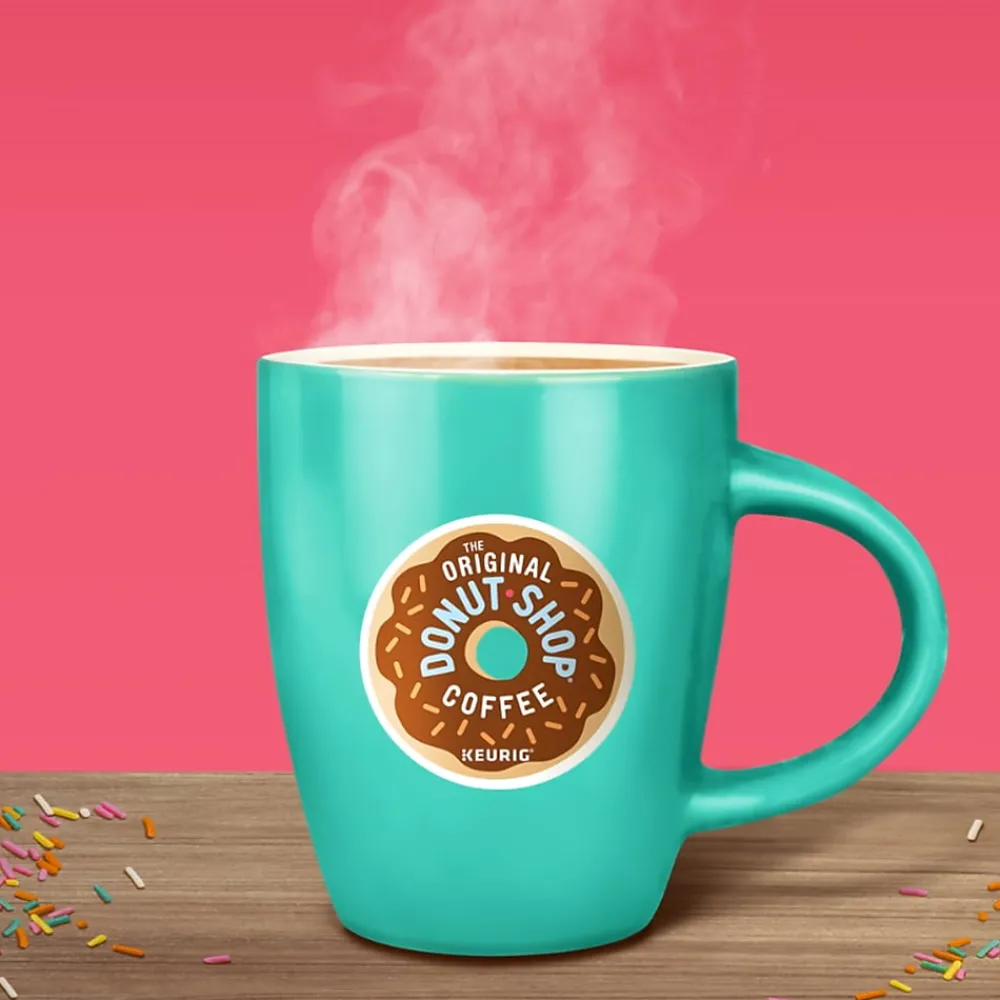 The Original Donut Shop DARK Coffee Keurig® K-Cup® Pods, Dark Roast, 48/Box (5000355634)