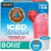 The Original Donut Shop Iced Refreshers Strawberry Acai Infused Water, Keurig® K-Cup® Pods, 80/Carton (5000379382CT)