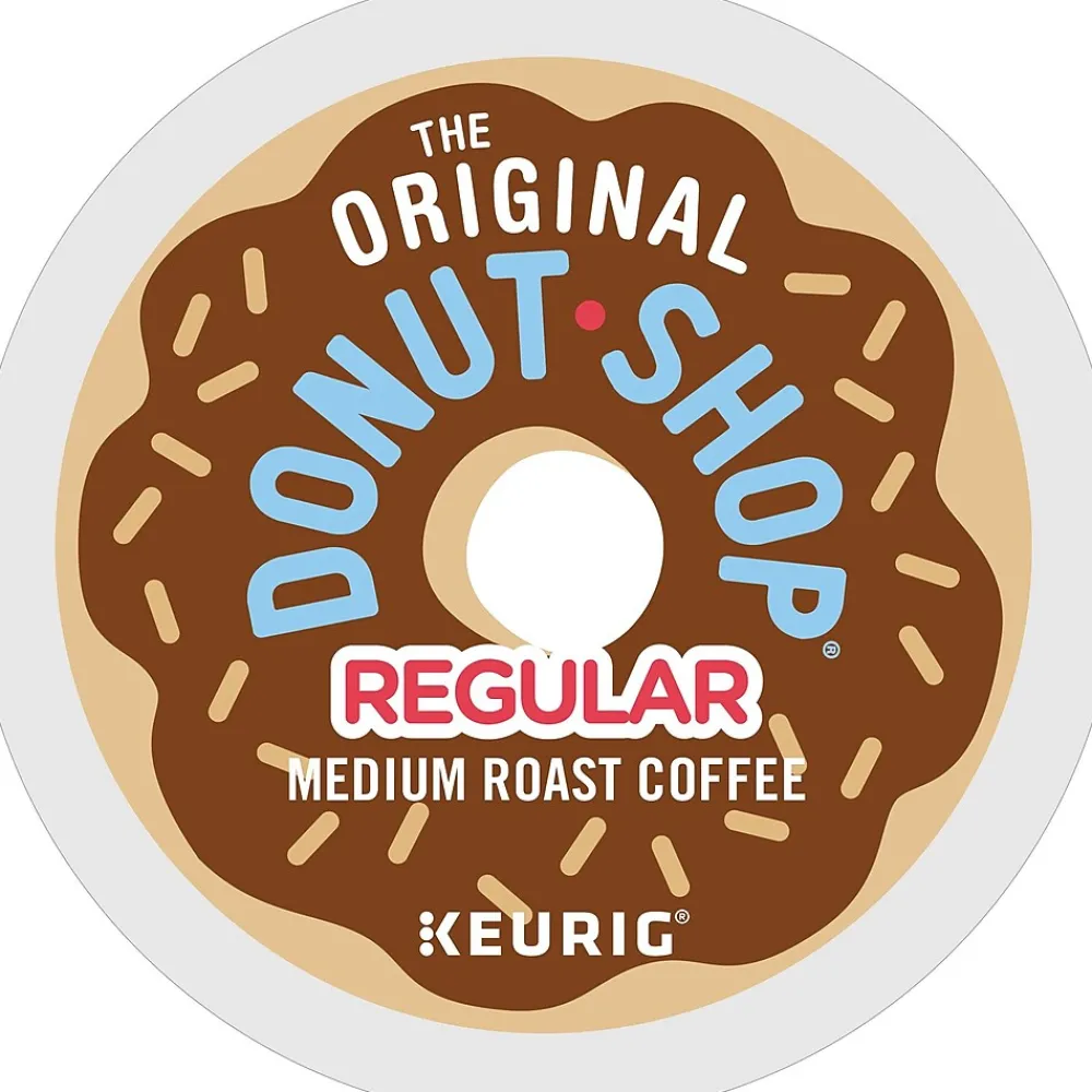 The Original Donut Shop Regular Coffee Keurig® K-Cup® Pods, Medium Roast, 70/Box (371114)