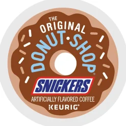 The Original Donut Shop Snickers Coffee, Light Roast, 0.33 oz. Keurig® K-Cup® Pods, 24/Box (5000367239)