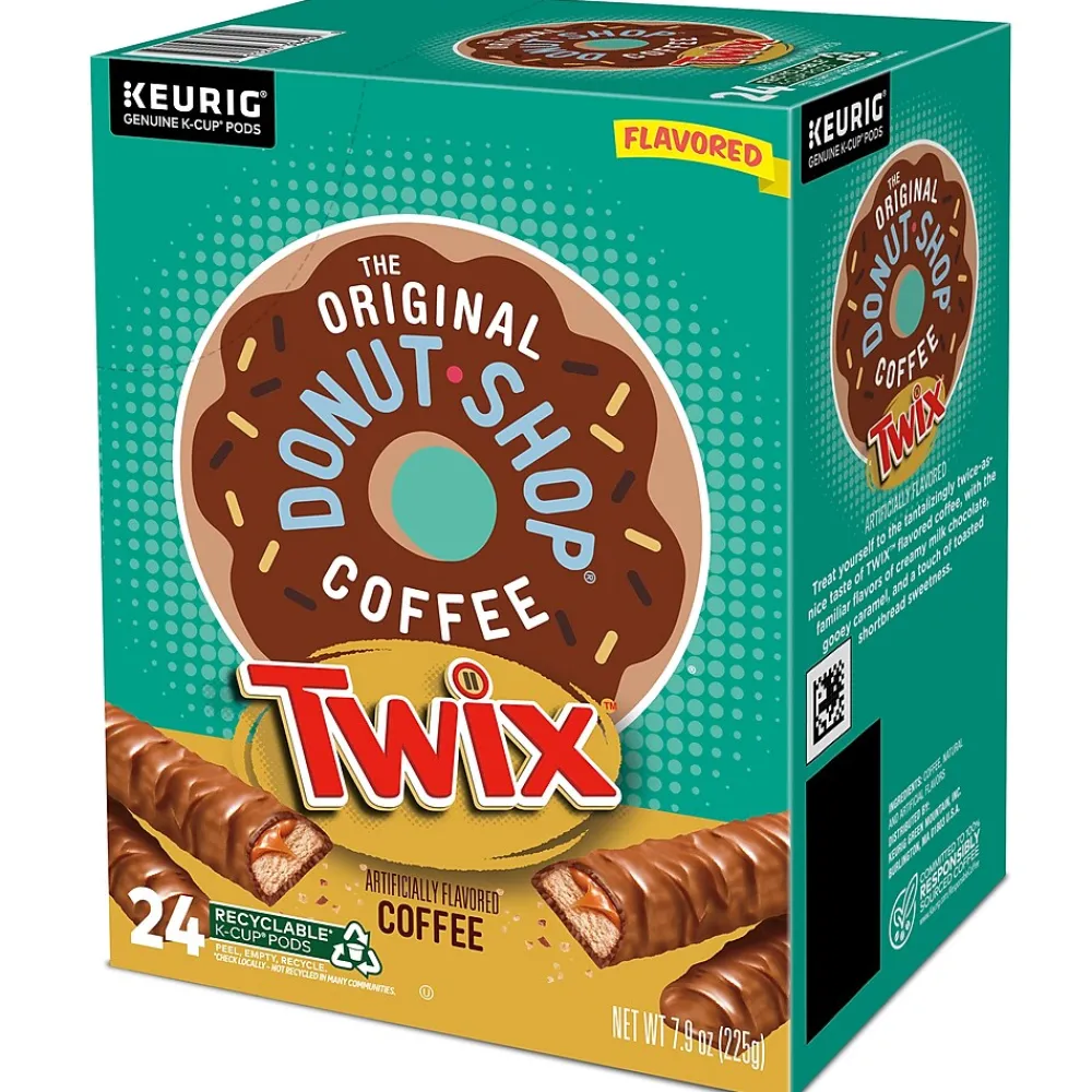 The Original Donut Shop Twix Coffee Keurig® K-Cup® Pods, Medium Roast, 24/Box (5000368824)