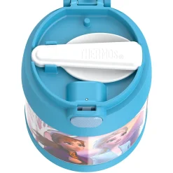 Lunch Totes & Water Bottles|Thermos FUNtainer Stainless Steel Vacuum-Insulated Licensed Food Jar, 10-Oz., Frozen 2 (F3101FZ6)